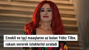 Emekli maaşı 150 bin TL olsun” diyen Yıldız Tilbe, isteklerini bir bir sıraladı