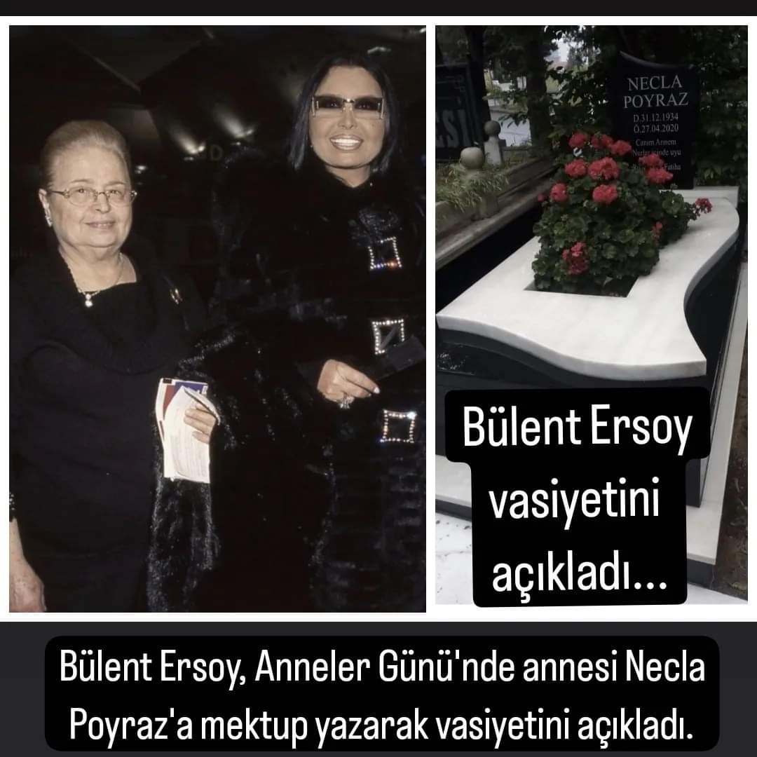 Bülent Ersoy vasiyetini açıkladı.