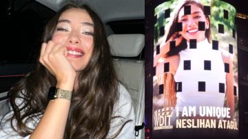 Neslihan Atagül, New York Times Meydanı’nda